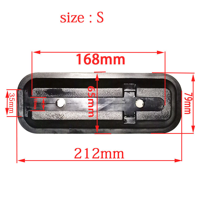 Wakeboard inflatable surfboard rudder - Bottom slot S - CJJJJTJT12354-Bottom slot-S